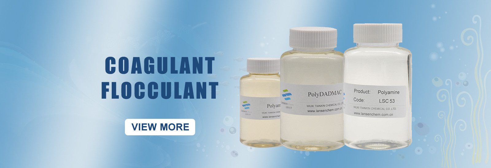 Ποιότητα Πηκτικό Polydadmac εργοστάσιο