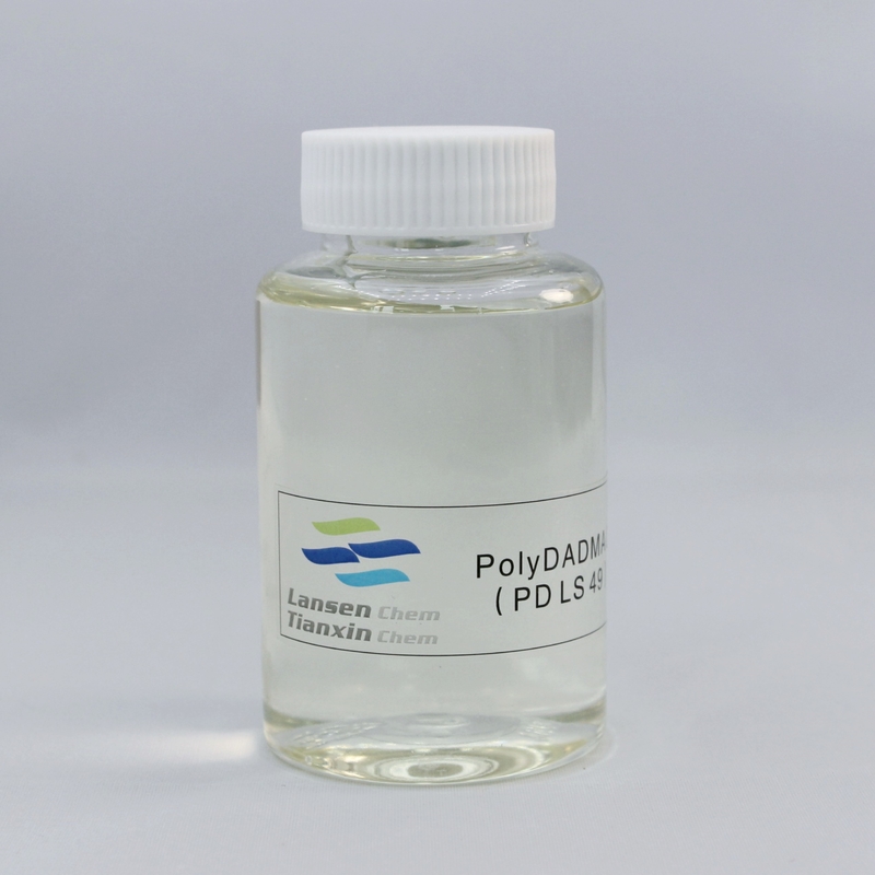 υγρό πολυμερές dadmac 40% Polydadmac Ammonium Coagulant Πολυμερές polyDCD οργανικά στερεωτικά εφαρμογές διήθησης