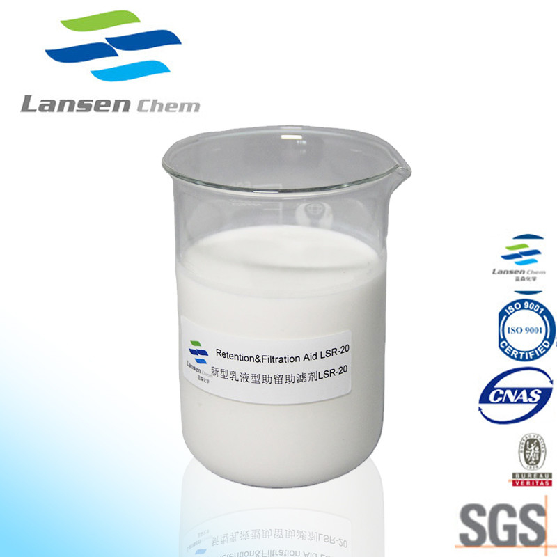 Polyacrylamide πολιτιστικό έγγραφο ενίσχυσης φίλτρων διατήρησης γαλακτώματος που κάνει τη χημική ιζηματογένεση λάσπης