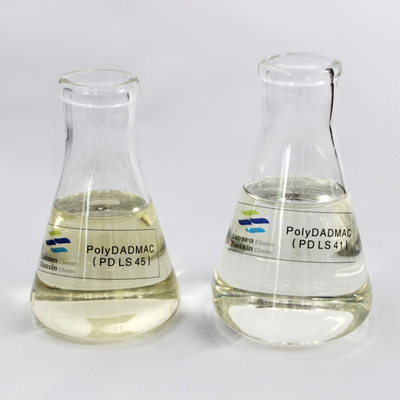 Βιομηχανικός βαθμός Flocculant χαμηλού ιξώδους ISO 9001 στερεάς περιεκτικότητας σε πηκτικά 40% Polydadmac πολυμερές