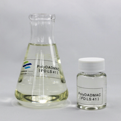 Βιομηχανικός βαθμός Flocculant χαμηλού ιξώδους ISO 9001 στερεάς περιεκτικότητας σε πηκτικά 40% Polydadmac πολυμερές