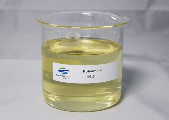 Νο 42751-79-1 κατιονικό Flocculant πολυμερούς 50% κίτρινο πολυαμίνης τεσσάρων καταστάσεων αμμωνίου CAS