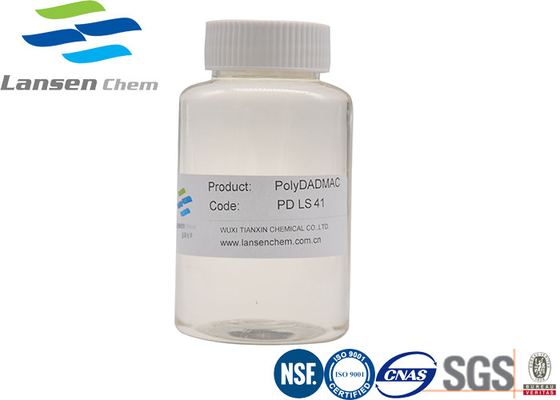 CAS no.26062-79-3 Polydadmac πηκτικών βιομηχανική διαδικασία πρακτόρων χρωστικών ουσιών καθορίζοντας