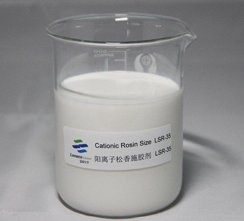 Άσπρο Emulsioncan διευκρίνισε στερεά περιεκτικότητα σε κολοφώνια 35% νερού την κατιονική