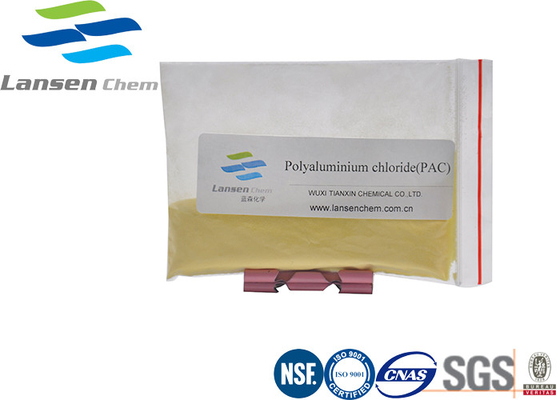 Polyaluminium PAC ανόργανο πηκτικό χλωριδίου για την κατεργασία ύδατος
