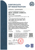 Κίνα WUXI LANSEN CHEMICALS CO.,LTD. Πιστοποιήσεις